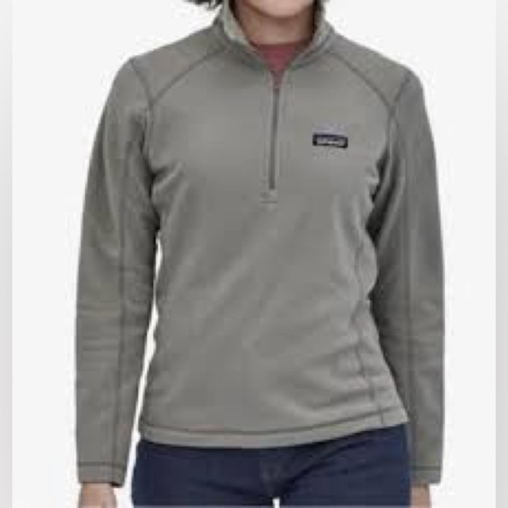Patagonia Women's Micro D 1/4-Zip Fleece Jacket Cozy Warm Winter Outdoor Layer